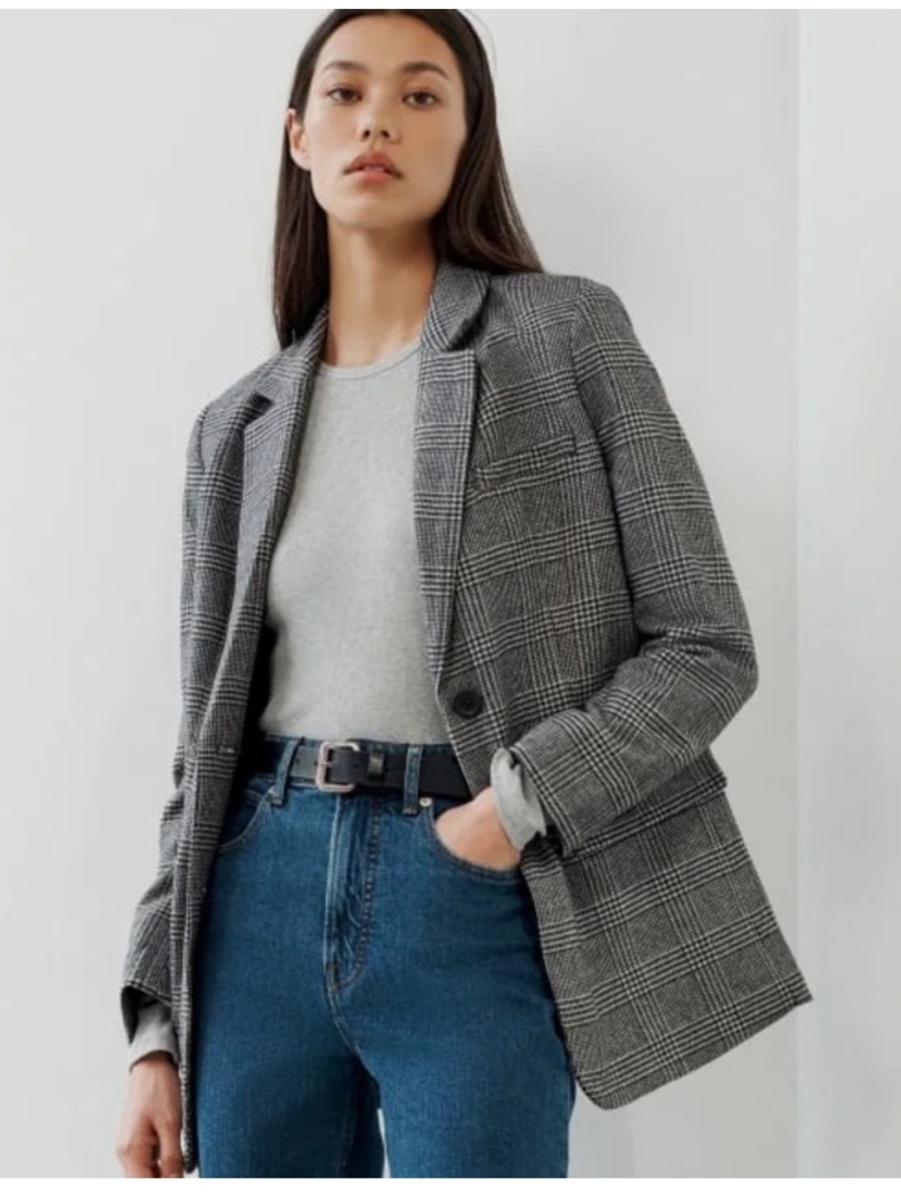NWT Everlane Oversized Blazer in Wool 6